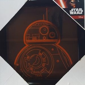 Disney Star Wars Force Awakens BB8 Foil Art Frame